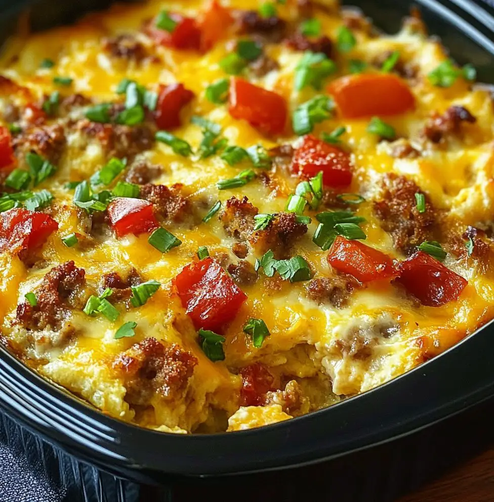 Crockpot Breakfast Casserole