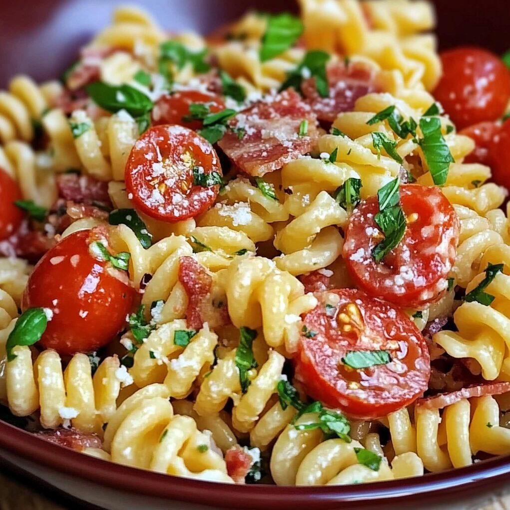 Bacon Tomato Pasta Salad