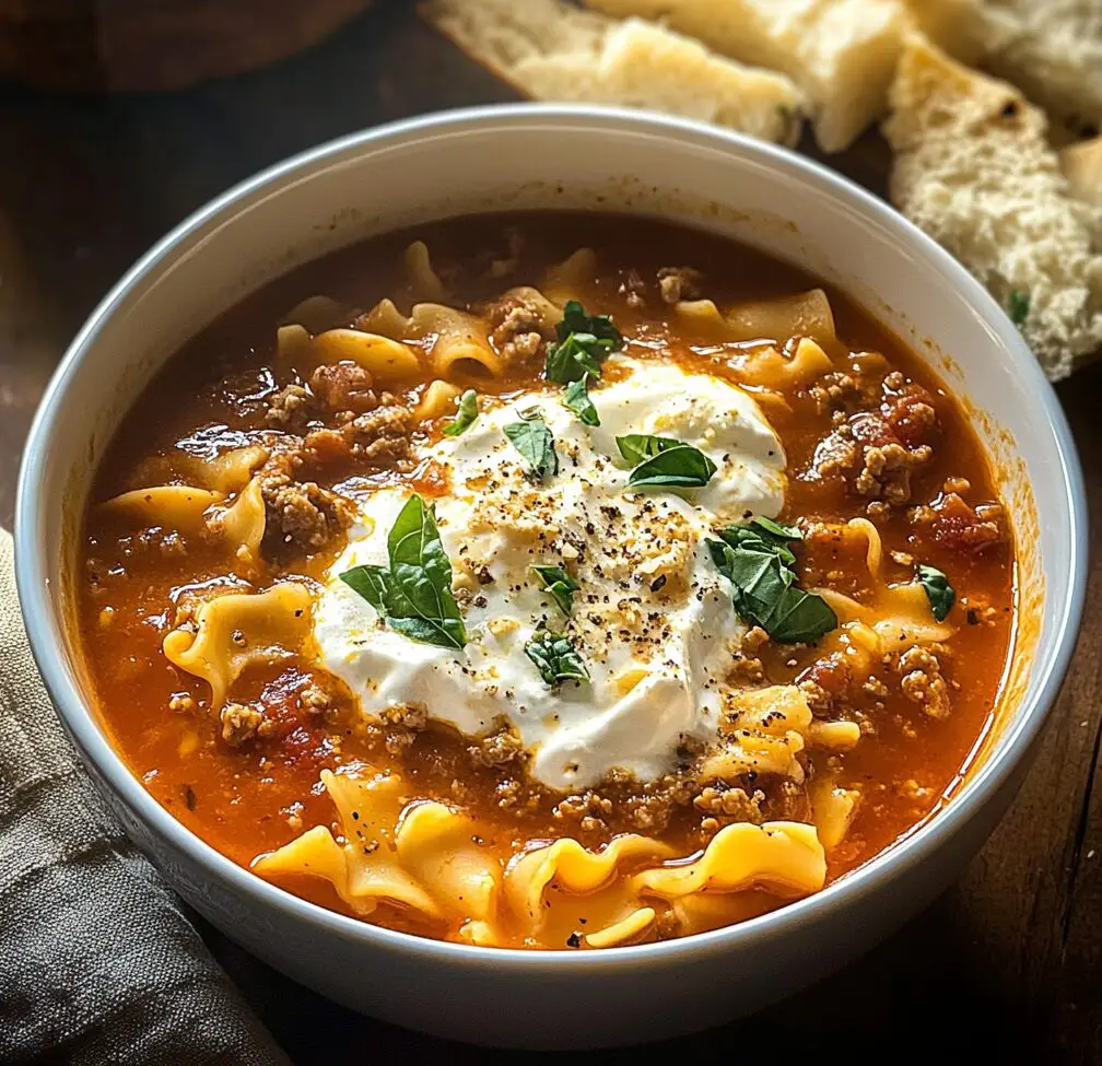 Lasagna Soup