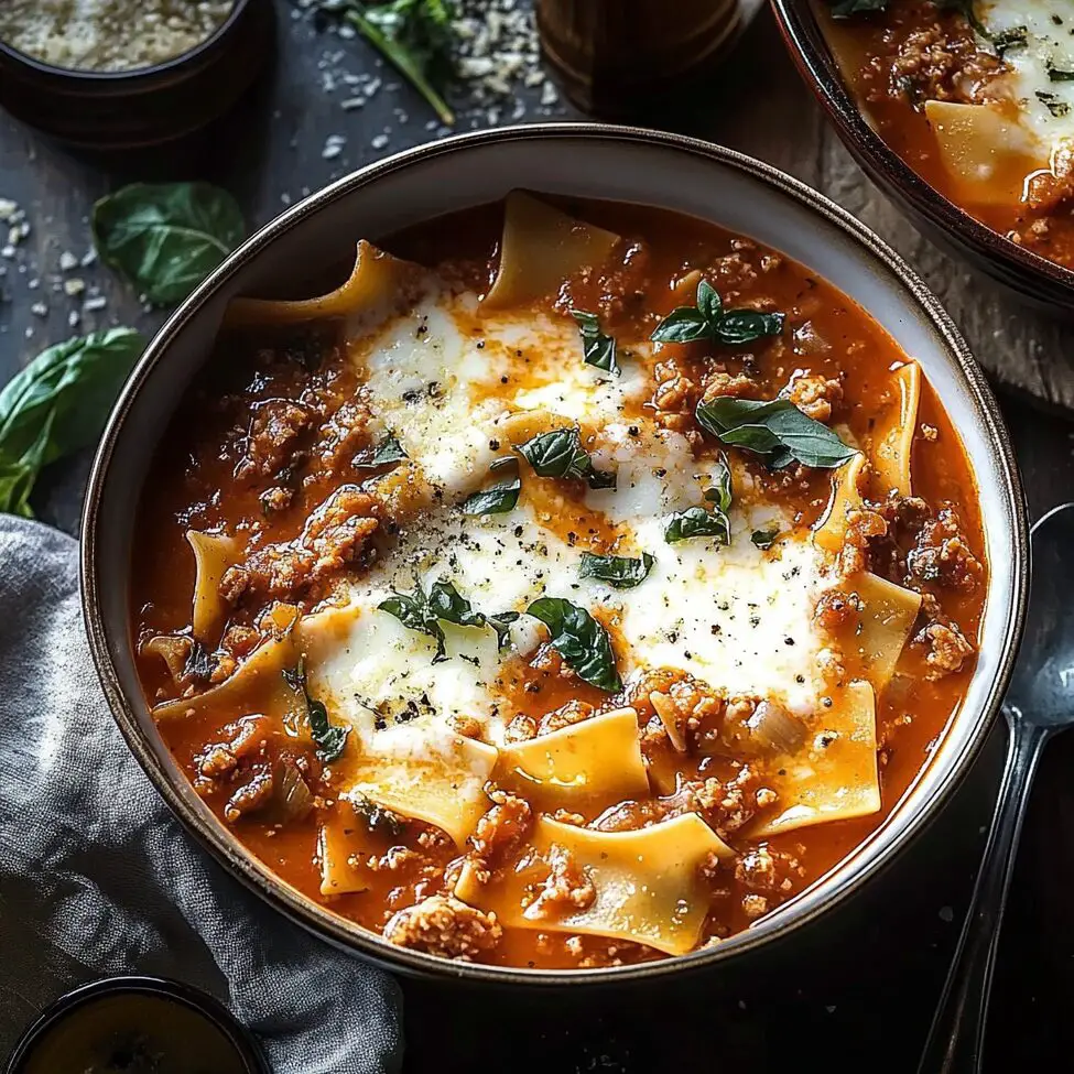 Lasagna Soup