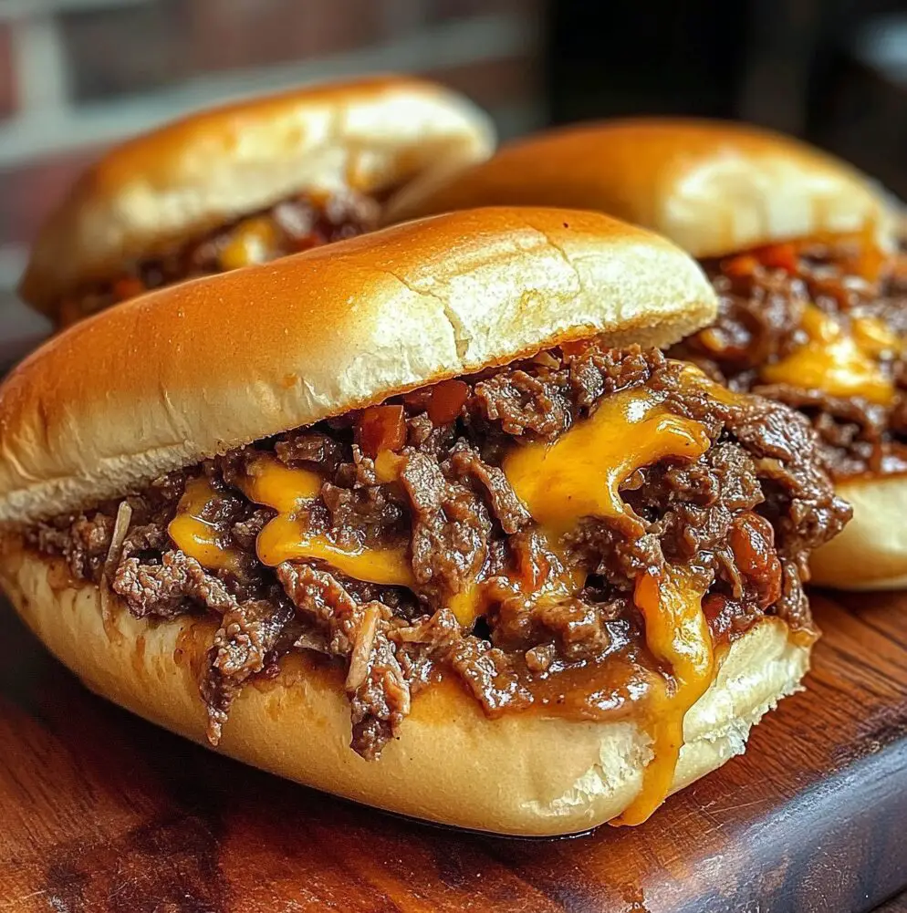 Philly Cheese Steak Sloppy Joes