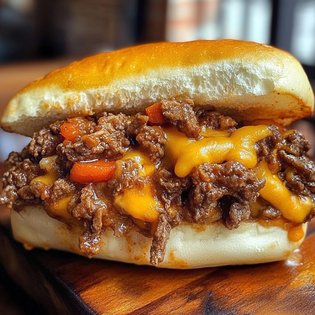 Philly Cheese Steak Sloppy Joes