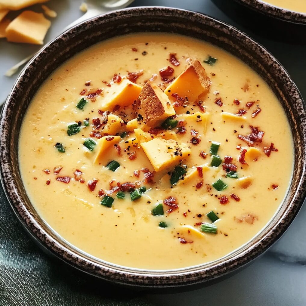 Gallagher’s Cheddar Cheese Soup