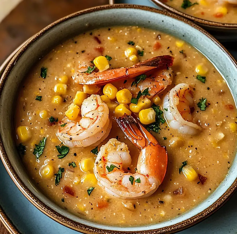 New Orleans Shrimp and Corn Bisque