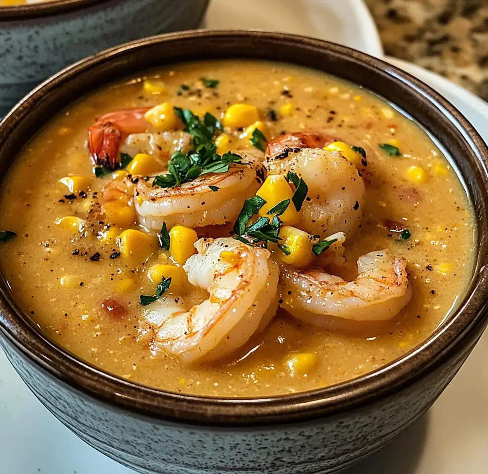 New Orleans Shrimp and Corn Bisque