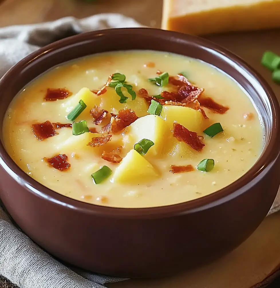 Loaded Beer Cheese Potato Soup
