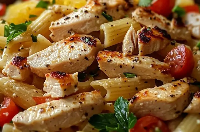Lemon Chicken Pasta Salad