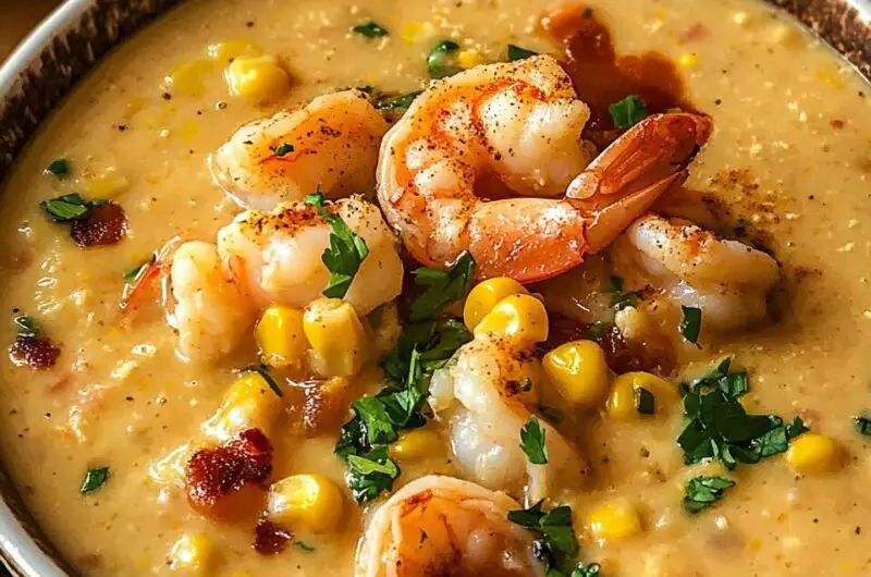 New Orleans Shrimp and Corn Bisque