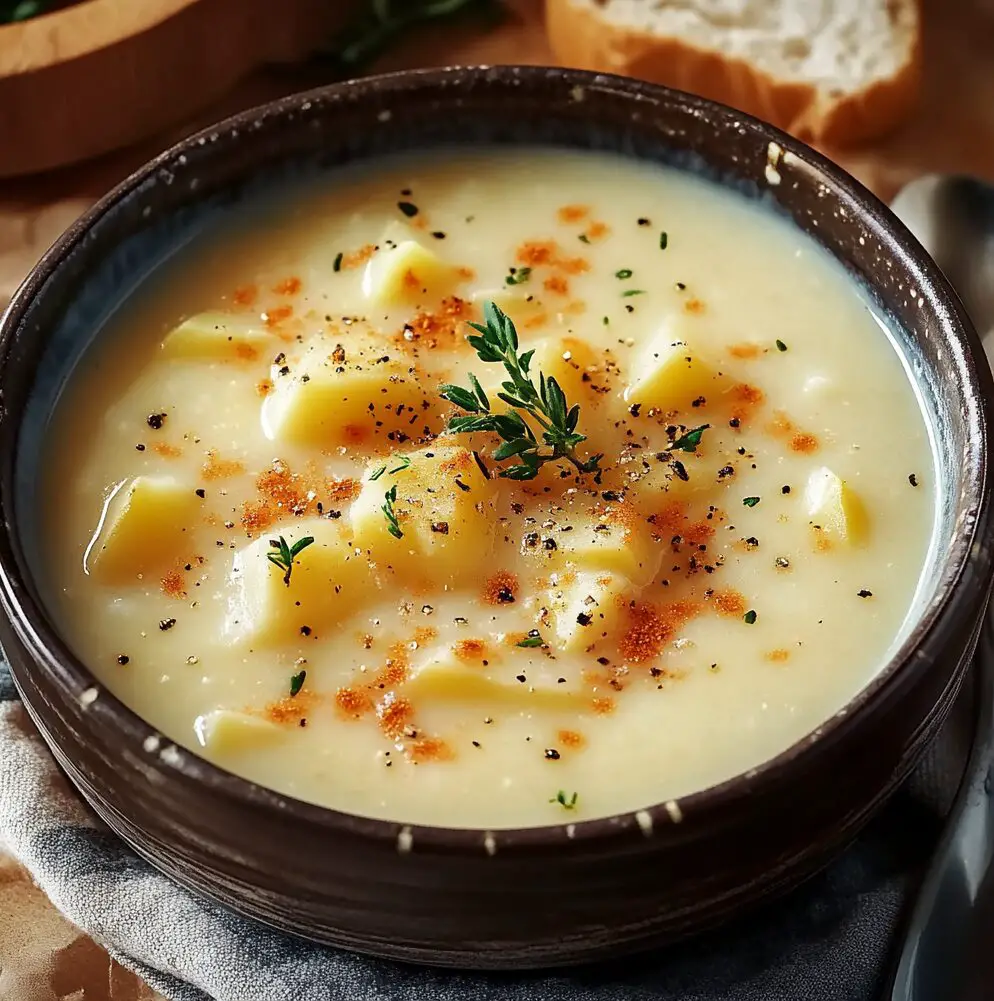 Simple Old-Fashioned Potato Soup