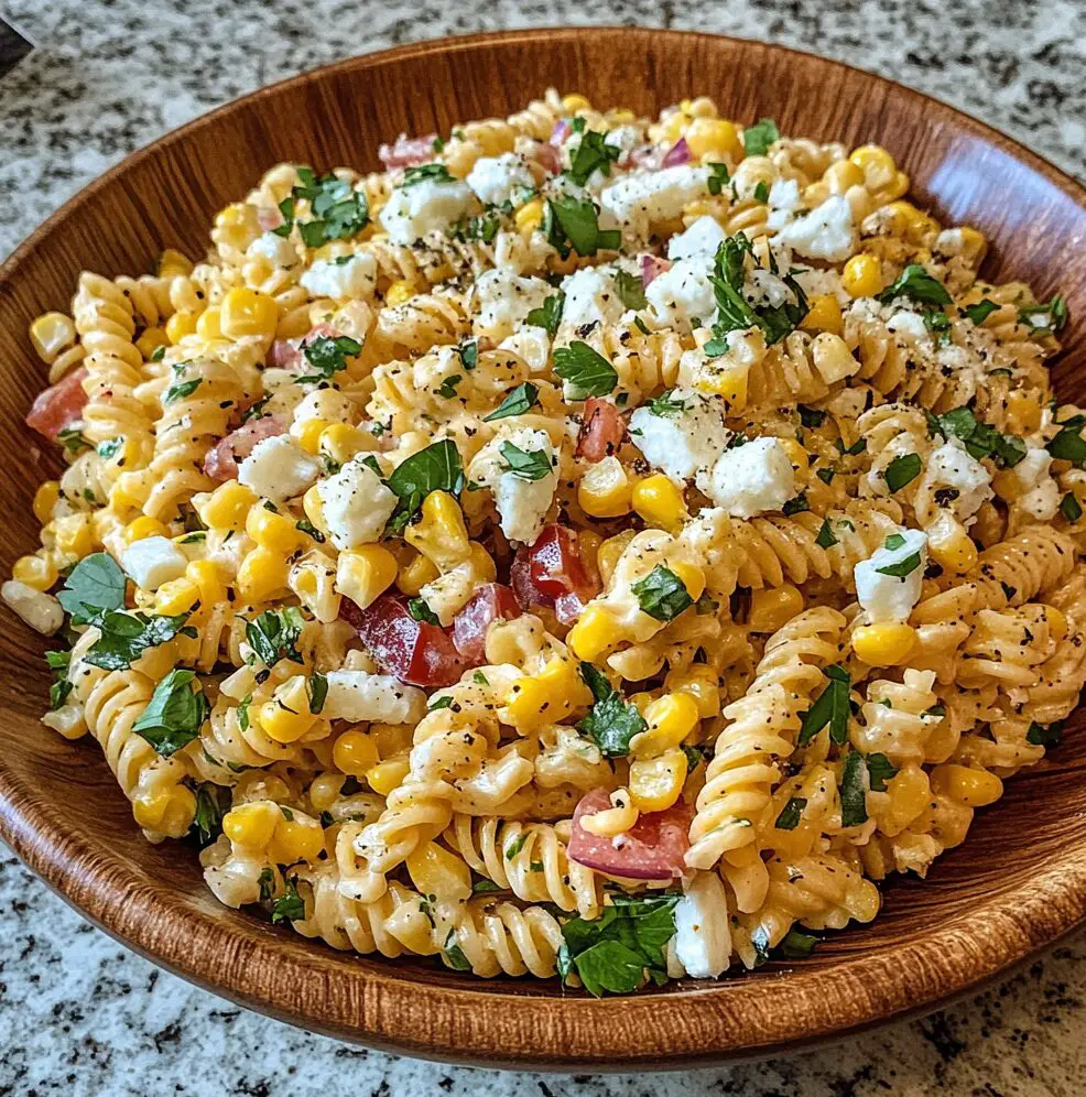 Mexican Street Corn Pasta Salad