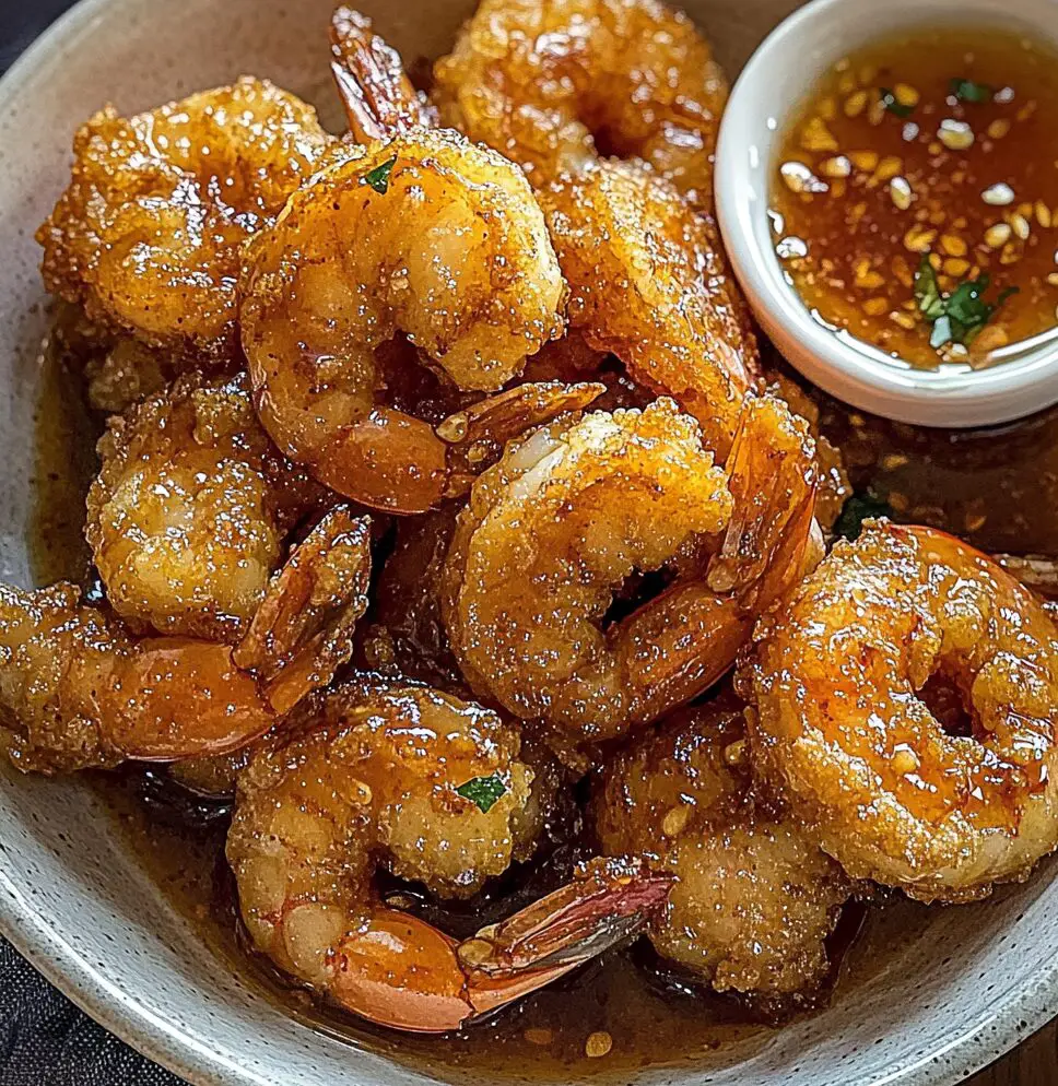Hot Honey Fried Shrimp