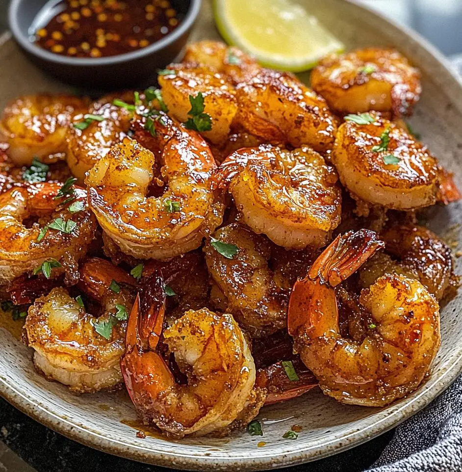 Hot Honey Fried Shrimp
