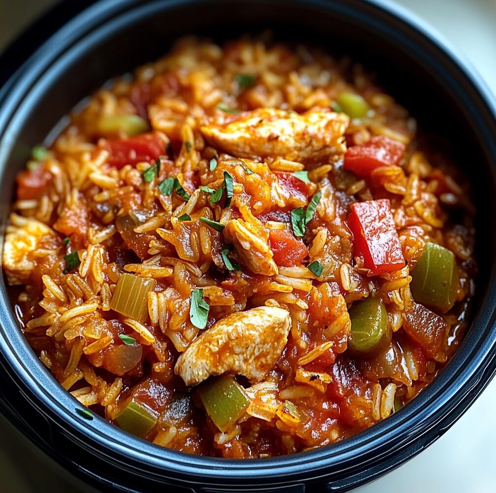 Easy Slow Cooker Jambalaya