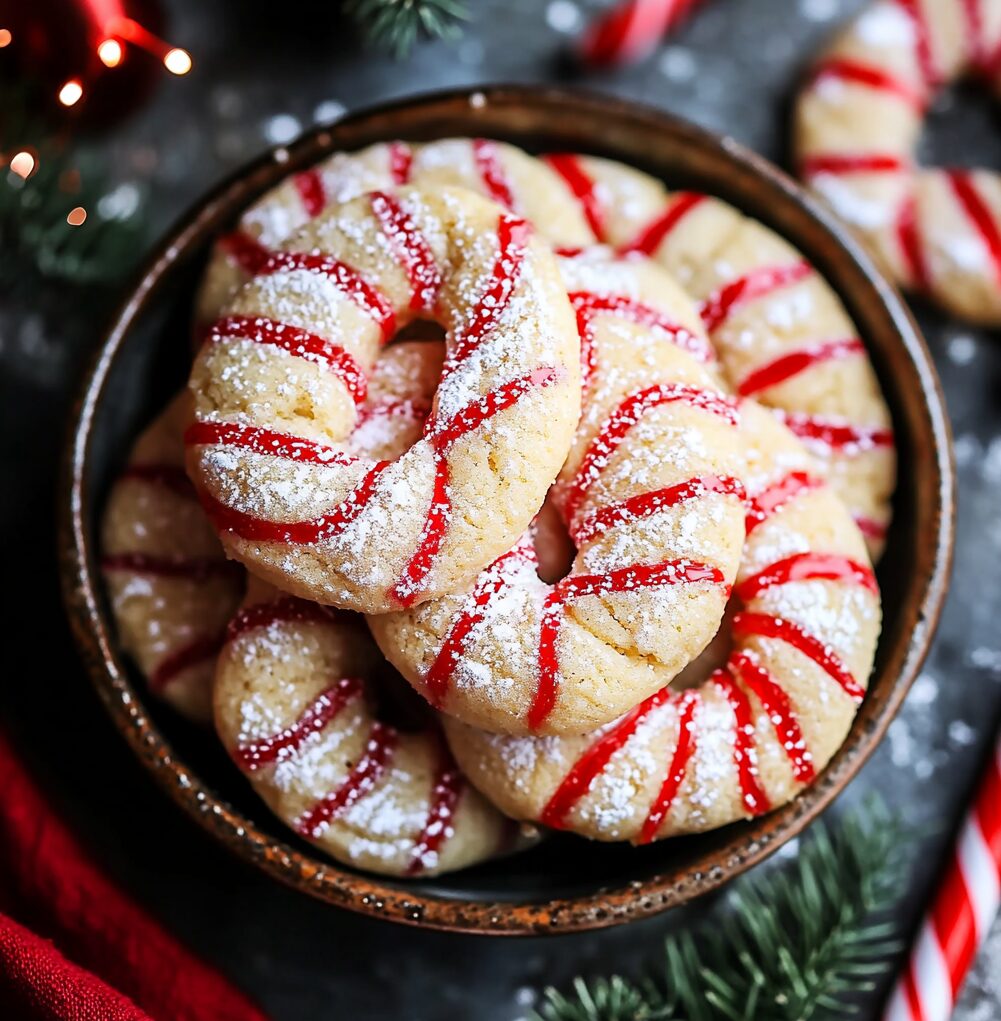 Candy Cane Cookies