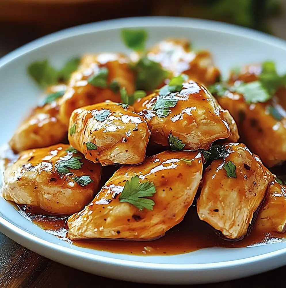 Sweet Baby Ray’s Crockpot Chicken