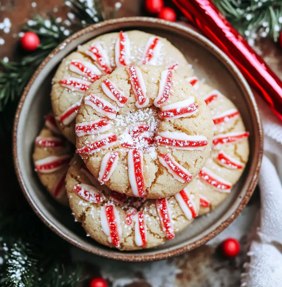 Candy Cane Cookies