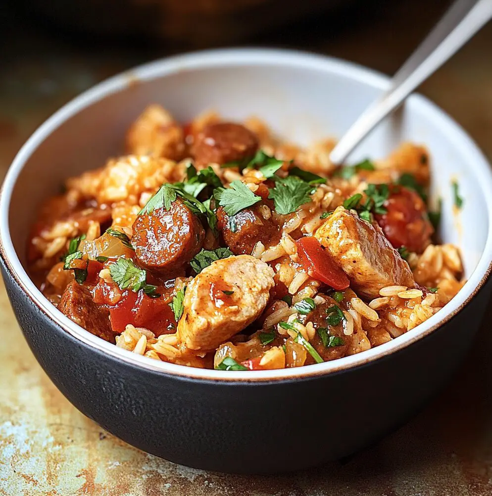 Chicken & Sausage Jambalaya