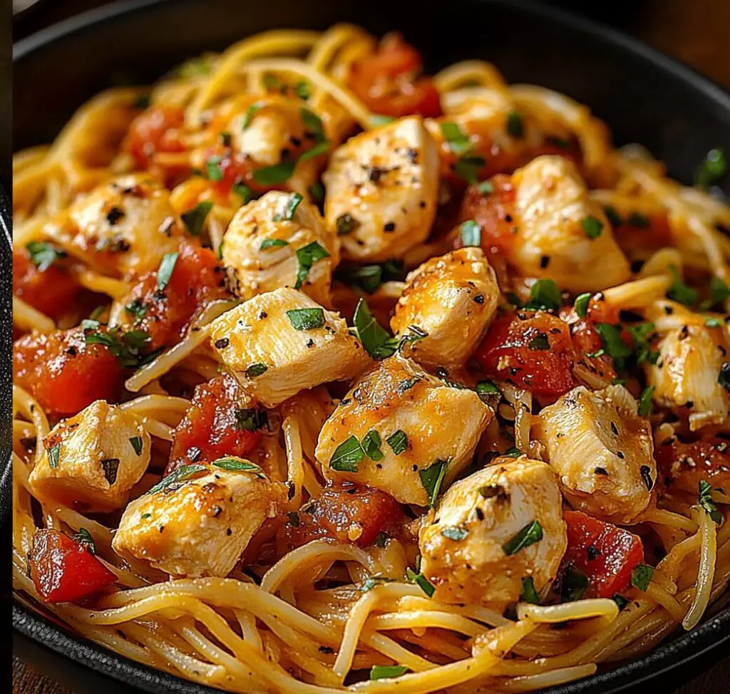 Monterey Chicken Spaghetti
