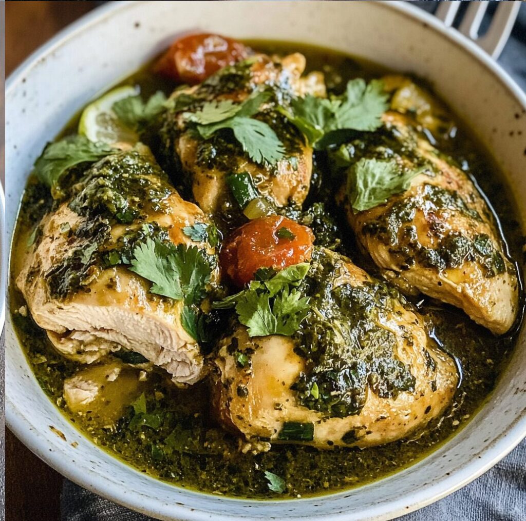 Instant Pot Salsa Verde Chicken