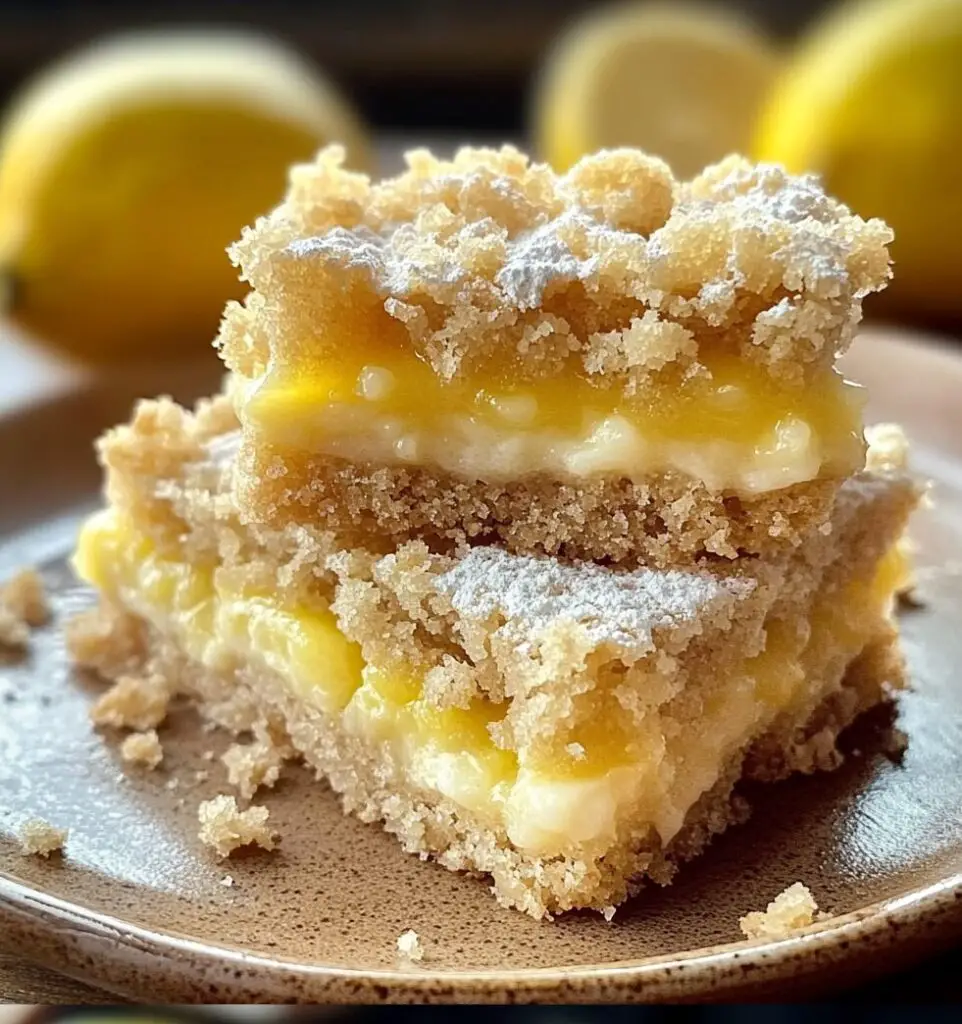 Lemon Crumb Bars