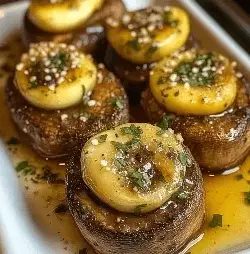 Steakhouse Garlic Butter Mushrooms
