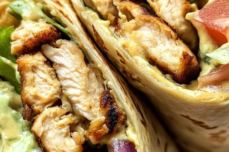 Chipotle Ranch Grilled Chicken Burrito