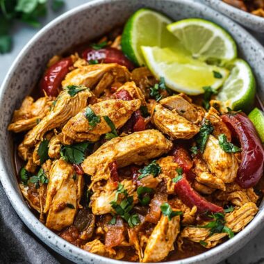Slow Cooker Chicken Shawarma