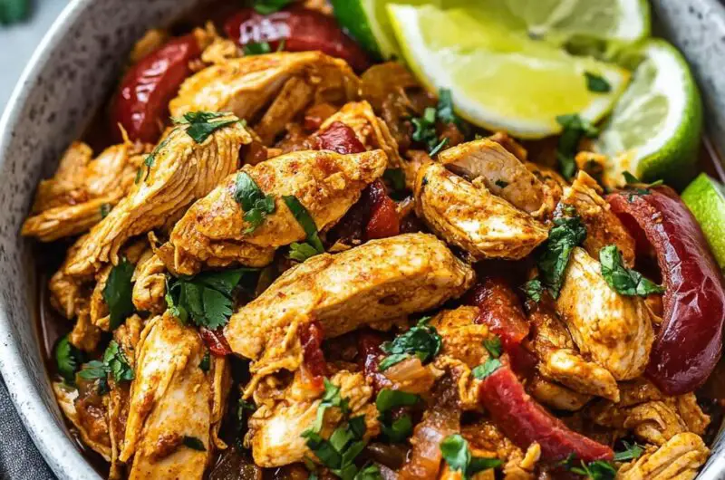 Slow Cooker Chicken Shawarma