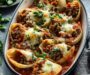 Stuffed Shells with Ground Beef