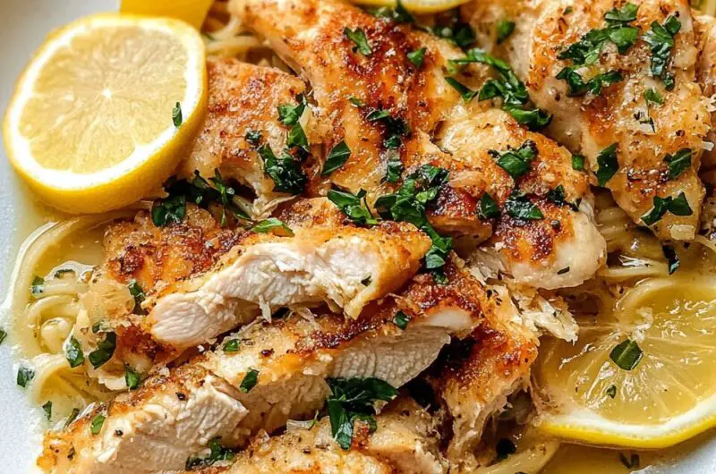 Homemade Chicken Scampi