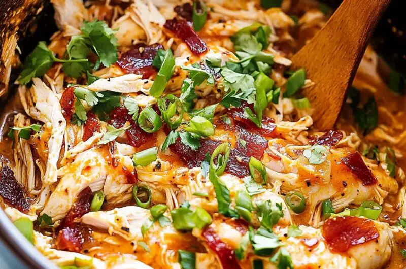 Slow Cooker Crack Chicken