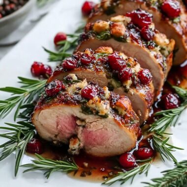 Stuffed Pork Tenderloin