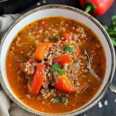 Stuffed Peppers Soup
