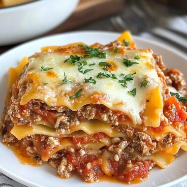 Healthy One-Pot Skillet Lasagna