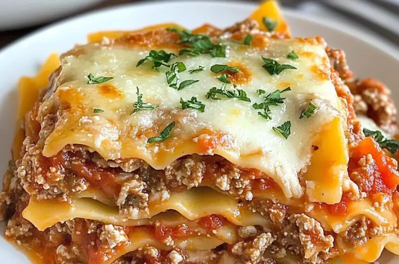 Healthy One-Pot Skillet Lasagna