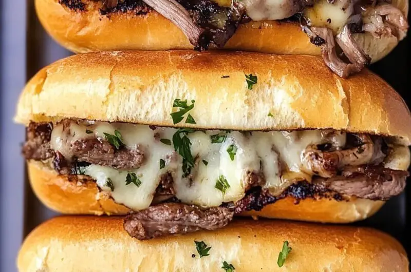 Slow Cooker French Dip Sandwiches