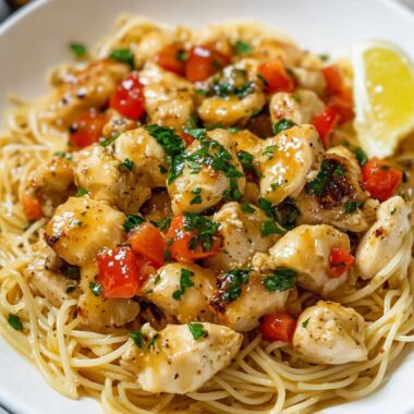 Garlic Butter Chicken Scampi