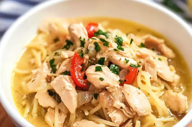 Crockpot Chicken Scampi