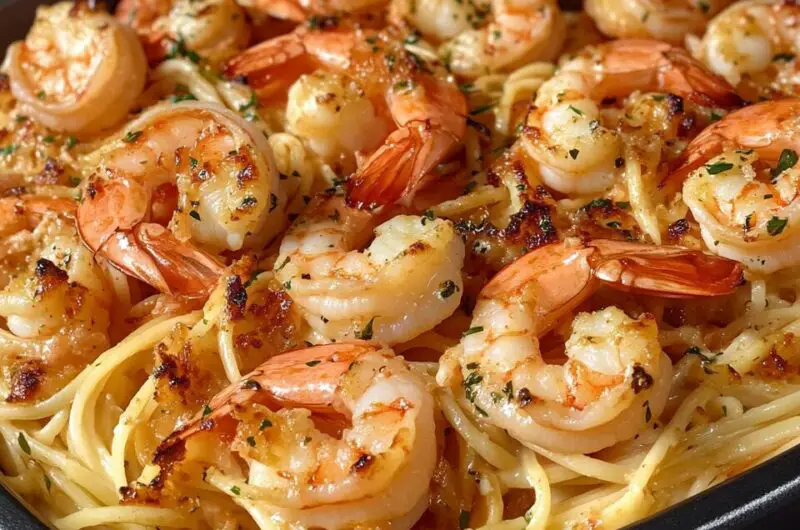 Shrimp Scampi Linguine