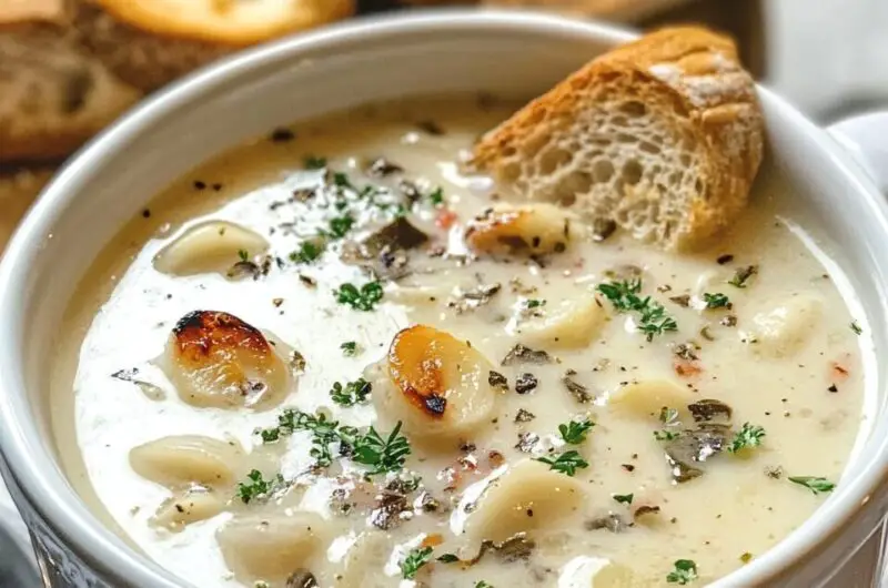 Country French Garlic Soup