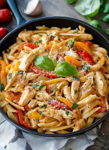 Chicken & Peppers Pasta