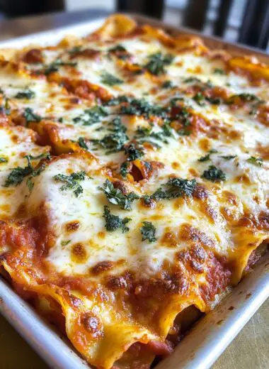 Crispy Sheet Pan Lasagna