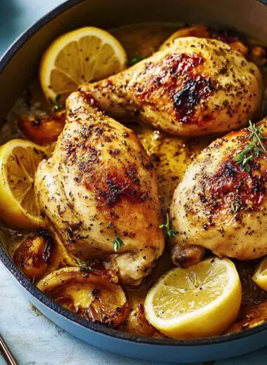 Roasted Lemon Pepper Chicken
