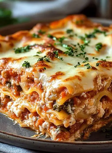 Classic Homemade Lasagna