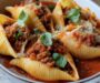 Dairy-Free Stuffed Shells with Meat Sauce