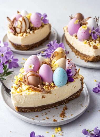 Easter Egg Cheesecake