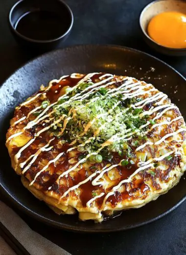 Okonomiyaki - Japanese Pancakes