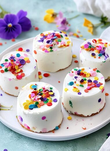 Mini Confetti Cakes