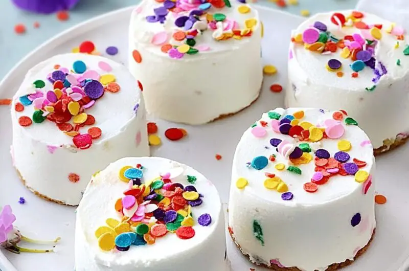 Mini Confetti Cakes