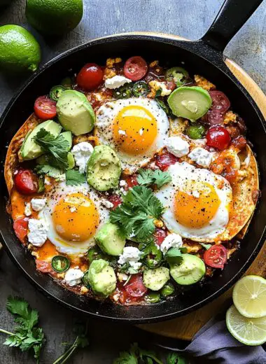 Skillet Huevos Rancheros